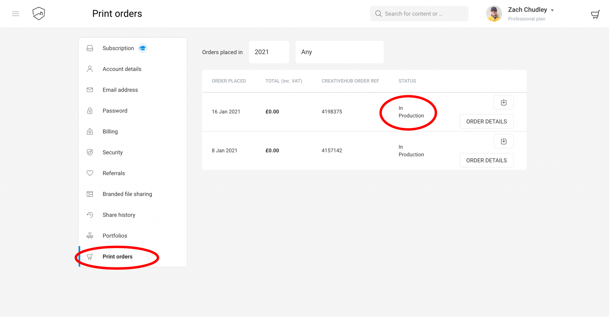 How to change your order delivery address | theprintspace Help